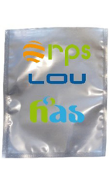 Bolsa Personalizada Plata 20x30 con Fondo Vacío