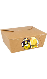 Caja Estanca Kraft Americana 300g 1350ml - Compra Online