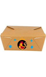 Caja Americana Estanca Kraft 300g 2880ml - ¡Personalizada y de Calidad!