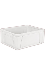 Caja Apilable 15L Norma Europea Blanca - Compra en línea