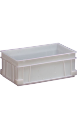 Caja Apilable 30L | Norma Europea | Blanca