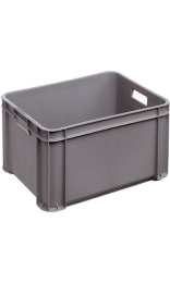 CAJA APILABLE 41 l 504x384x260 mm gris