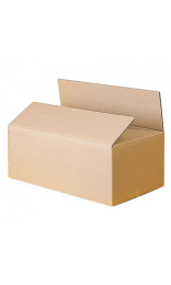 CAJA CARTON MARRON 375x265x290 mm