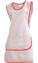 CASULLA 164 g 100% poliéster T-001-50x78 cm blanco