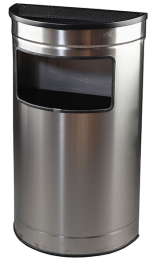 Cenicero Semicircular KOK con Papelera y Cubo 60L