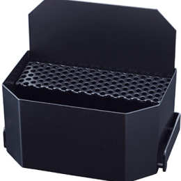 CENICERO PARED  metalico blanco