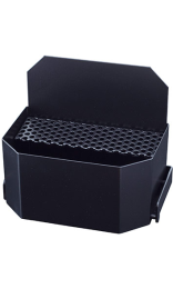 CENICERO PARED  metalico negro