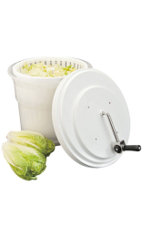 CENTRIFUGADORA PVC MANUAL VERDURAS 20 l Ø43,5x37 c