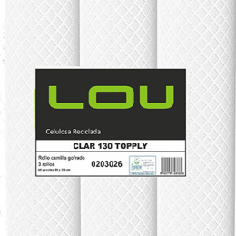 CLAR 130 TOPPLY Rollo camilla 59x25 cm Ecolabel