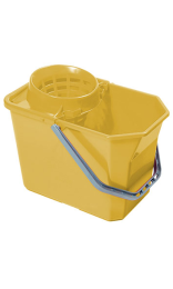 COMFORT CUBO VDM 15 l con escurridor amarillo 