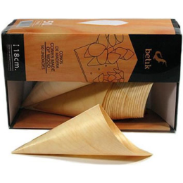 CONO MADERA 18 cm