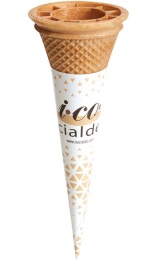 Conos para Helados de Papel Litos 100g Ø7x11,5cm - ¡Compra Ahora!