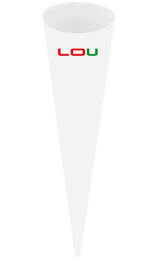 CONOS PARA HELADOS de papel offset 115g Ø3,75x15,2cm - Personalizados