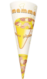 Conos de papel para helados personalizados y cajas de palomitas