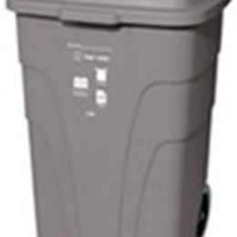 CONTENEDOR CHARGE GRIS 120 l sin pedal