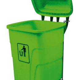 CONTENEDOR CHARGE VERDE 120 l con pedal