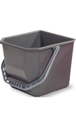 CUBO DUOMOP VDM 20 l gris y asa gris