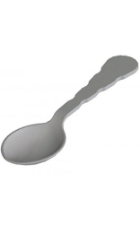 CUCHARILLA 126x34x11 mm polipropileno gris