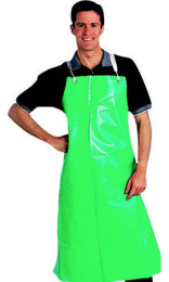 DELANTAL PETO PVC 500 micras 91,44x109,22cm verde