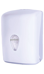 Dispensador Bobina Secamanos Blanco - Alimentación Central