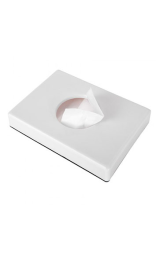 DISPENSADOR BOLSAS HIGIENICAS ABS BLANCO 
