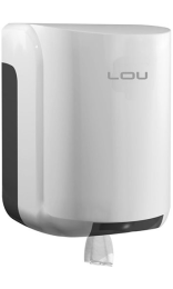 DISPENSADOR SECAMANOS LOU STAR blanco alimentacion