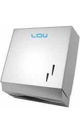 DISPENSADOR TOALLAS LOU inox satinado toallas