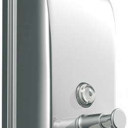 DOSIFICADOR GEL LOU 1 L inox satinado