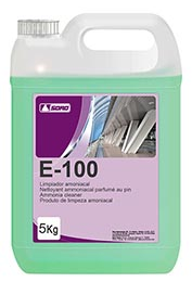 E-100  Limpiador amoniacal alto rendimiento