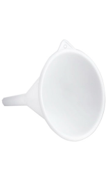 EMBUDO Ø12x13,5 cm blanco