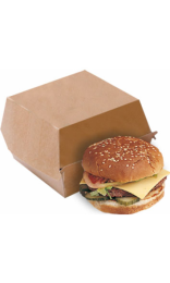 ENVASE HAMBURGUESA CARTON 220g 14x12,5x6cm 