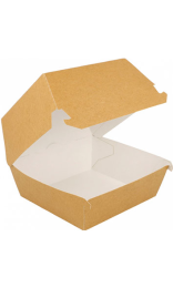 ENVASE HAMBURGUESA CARTON 220g 15,5x14,5x9,5cm 