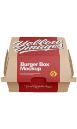 Envase Hamburguesa Kraft 250g