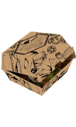 Envase Hamburguesa Kraft 250g Personalizado - ¡Compra Ahora!