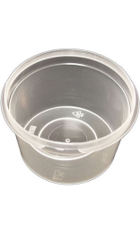 Envase hermético sin tapa 70 cc PP con precinto - Tienda Online