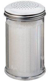 ESPOLVOREADOR POLICARBONATO SAL 360 ml Ø7,5x14 cm