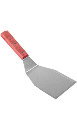 ESPÁTULA INOX PIZZA Y BURGER 20x12,5 cm