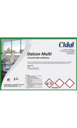 ETIQUETA DALCON MULTI MULTIUSOS HIGIENIZANTE