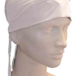 Gorro Bandana Poliéster-Algodón 200g Talla Única - Blanco