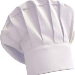 GORRO CHEF 200 g 65% poliéster 35% algodón T-U 
