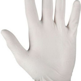 GUANTE LATEX 5,5 g T-L natural con polvo