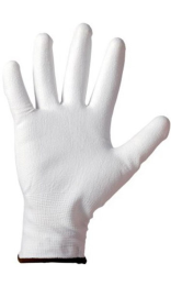 Guante de poliuretano blanco Poligrip GPU1201WW T-10