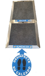 Felpudo HASVID M800 Viricida 922x522mm (Pack 2 uds) - Compra Online