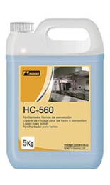HC-560 abrillantador de hornos automático 
