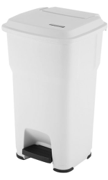 HERA CONTENEDOR PEDAL 60 l blanco Vileda