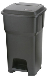 HERA CONTENEDOR PEDAL 60 l negro Vileda