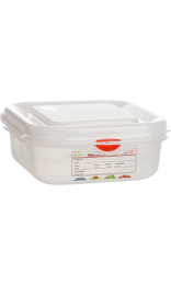 Hermético Gastronorm 1/6 transparente 1,1 l 176x162x65 mm - Compra Online