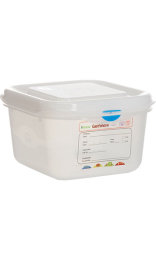 Hermético Gastronorm 1/6 de 1,7 l - Transparente
