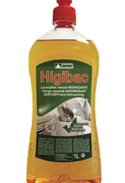 HIGIBAC vajillas manual higienizante alimentaria 