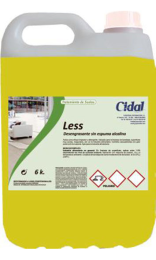 LESS desengrsante espuma controlada